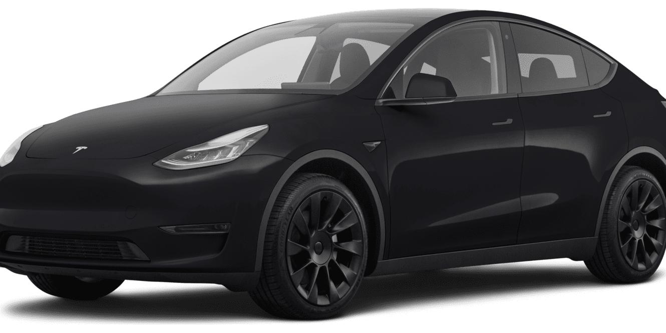 TESLA MODEL Y 2021 5YJYGDEE6MF293260 image